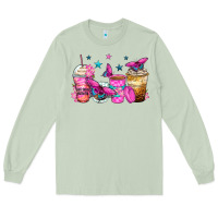 Matcha antisocial butterfly coffee cups Long Sleeve Tee - Zillion Design Studio