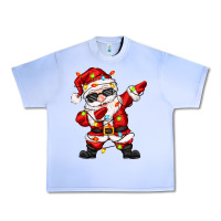 Grape Ice dabbing santa with christmas lights Urban Heavy Tee - Zillion Design Studio