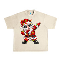 Sandshell dabbing santa with christmas lights Urban Heavy Tee - Zillion Design Studio