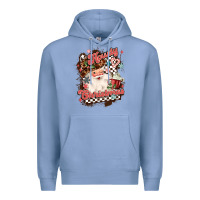 Colony Blue western howdy christmas Premium Hoodie - MaliasSmallBusiness