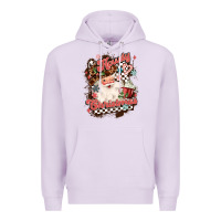 Lilac western howdy christmas Premium Hoodie - MaliasSmallBusiness