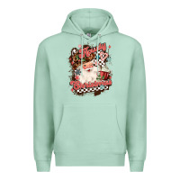 Seafoam western howdy christmas Premium Hoodie - MaliasSmallBusiness