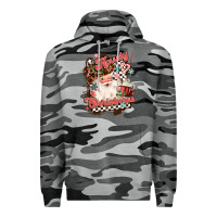 Slate Camo western howdy christmas Premium Hoodie - MaliasSmallBusiness