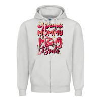 Dove Grey mom bruh Zipper Hoodie - JahusDesignShop