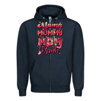 Navy mom bruh Zipper Hoodie - JahusDesignShop