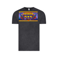 Vintage Black super dad Vintage Tee - BarkalooDesign