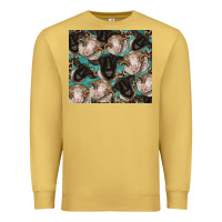 Antique Gold suffolk ewe and merino ram sheeps Premium Sweatshirt - BarkalooDesign