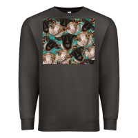 Smoke suffolk ewe and merino ram sheeps Premium Sweatshirt - BarkalooDesign