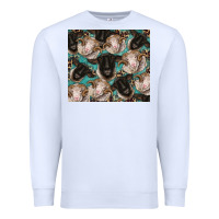 White suffolk ewe and merino ram sheeps Premium Sweatshirt - BarkalooDesign