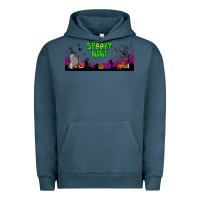Pigment Midnight Navy spooky mimi libbey glass Urban Hoodie - BundleAndBundleShop