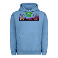 Pigment Pebble Blue spooky mimi libbey glass Urban Hoodie - BundleAndBundleShop