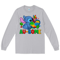Moon Dust ausome stitch autism Long Sleeve Tee - Zillion Design Studio