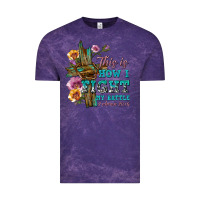 Cloud Purple this is how i fight my battle tbw Vintage Tee - texasbilliewilder