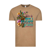 Vintage Coffee this is how i fight my battle tbw Vintage Tee - texasbilliewilder