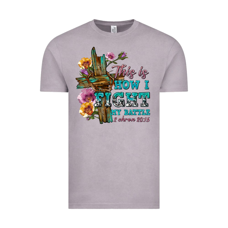This Is How I Fight My Battle Tbw Vintage Tee by texasbilliewilder | Teevron