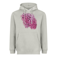 Moon Dust pink leopard patch Heavyweight Hoodie - AdoDesignShop