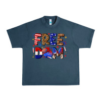 Midnight Navy fourth of july freedom Urban Heavy Tee - texasbilliewilder