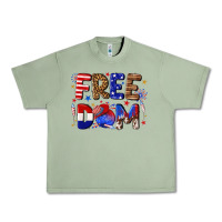 Oil Green fourth of july freedom Urban Heavy Tee - texasbilliewilder
