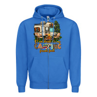 True Royal if i am drunk its my camping friends fault Zipper Hoodie - AdoDesignShop