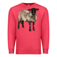 Cardinal suffolk ewe Premium Sweatshirt - BarkalooDesign
