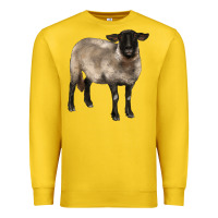 Lemon suffolk ewe Premium Sweatshirt - BarkalooDesign
