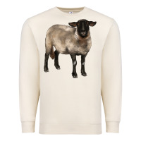 Sandshell suffolk ewe Premium Sweatshirt - BarkalooDesign