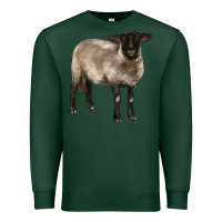 Sports Green suffolk ewe Premium Sweatshirt - BarkalooDesign