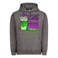 Pigment Tornado this witch needs coffee before any hocus pocus Urban Hoodie - BundleAndBundleShop