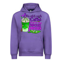 Tulip this witch needs coffee before any hocus pocus Urban Hoodie - BundleAndBundleShop