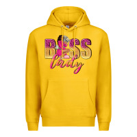 Lemon boss lady afro woman Premium Hoodie - NancyCooperArtShop