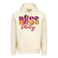 Sandshell boss lady afro woman Premium Hoodie - NancyCooperArtShop