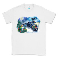 White polar express winter Classic Tee - FaDigitalArtStudio