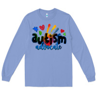 Colony Blue autism advocate Long Sleeve Tee - Zillion Design Studio