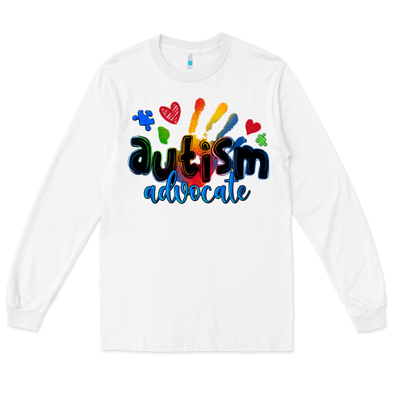 Autism Advocate Long Sleeve Tee by Zillion Design Studio | Teevron