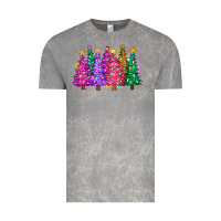 Cloud Rock christmas trees and lights Vintage Tee - Zillion Design Studio