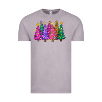 Vintage Zinc christmas trees and lights Vintage Tee - Zillion Design Studio