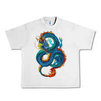 Lunar Rock blue dragon Urban Heavy Tee - RanaPortraitStore