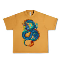 Peanut Butter blue dragon Urban Heavy Tee - RanaPortraitStore