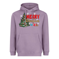 Lavender merry christmas tree Heavyweight Hoodie - AdoDesignShop