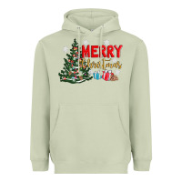Matcha merry christmas tree Heavyweight Hoodie - AdoDesignShop