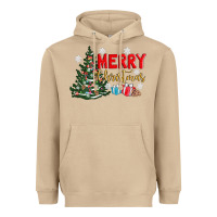 Mushroom merry christmas tree Heavyweight Hoodie - AdoDesignShop