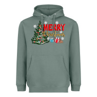 Sage merry christmas tree Heavyweight Hoodie - AdoDesignShop