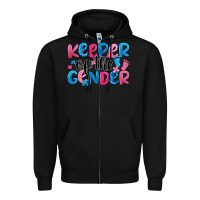 Black keeper of the gender Zipper Hoodie - JahusDesignShop