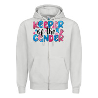 Dove Grey keeper of the gender Zipper Hoodie - JahusDesignShop