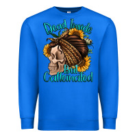 True Royal dead inside but caffeinated Premium Sweatshirt - Jasminsmagicworld