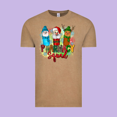 Pharmacy Squad Vintage Tee Designed By Zillion Design Studio