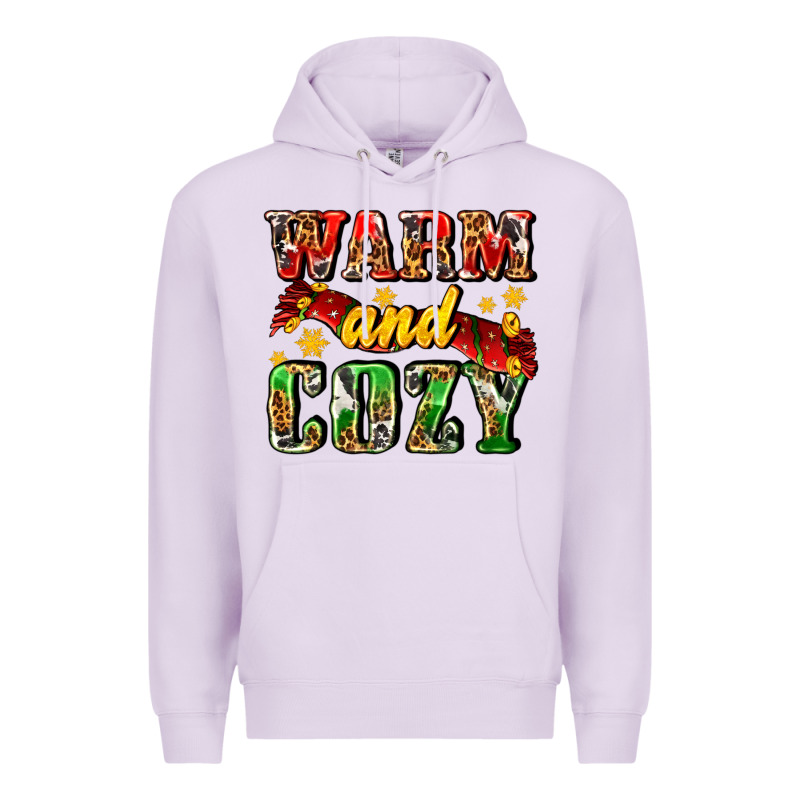 Warm And Cozy With Scarf Premium Hoodie by AdoDesignShop | Teevron