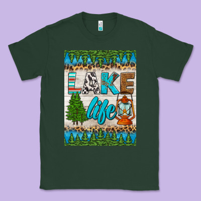 Lake Life Air Freshener Classic Tee Designed By Hra Design Shop