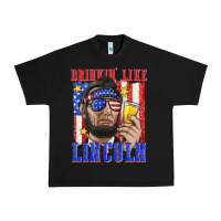 Black drinking like lincoln Urban Heavy Tee - texasbilliewilder