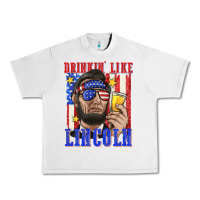 Lunar Rock drinking like lincoln Urban Heavy Tee - texasbilliewilder